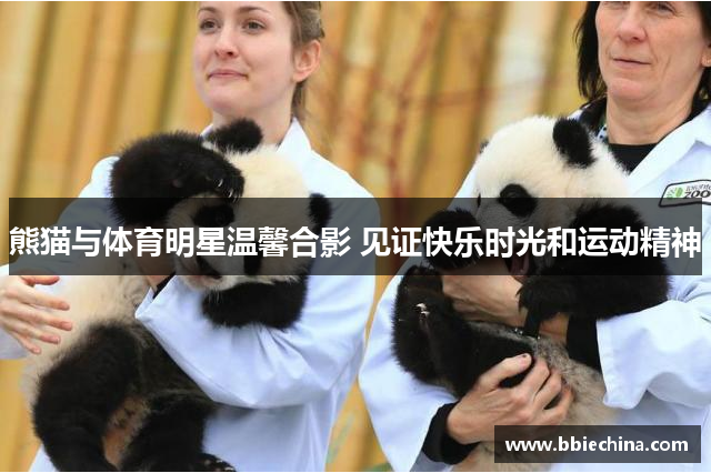 熊猫与体育明星温馨合影 见证快乐时光和运动精神